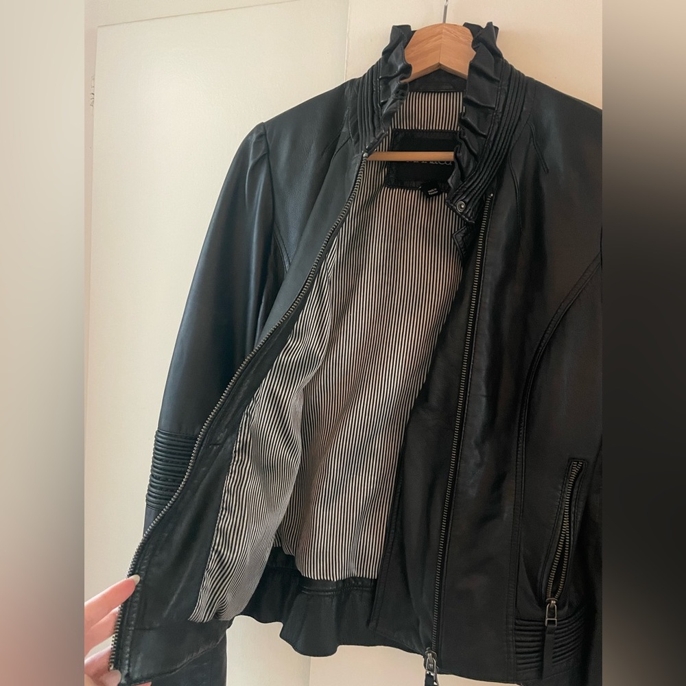 Rococo Leather Jacket - image 5